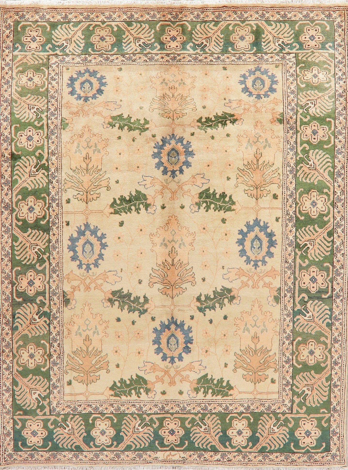 Floral Sarouk Persian Area Rug 7x10