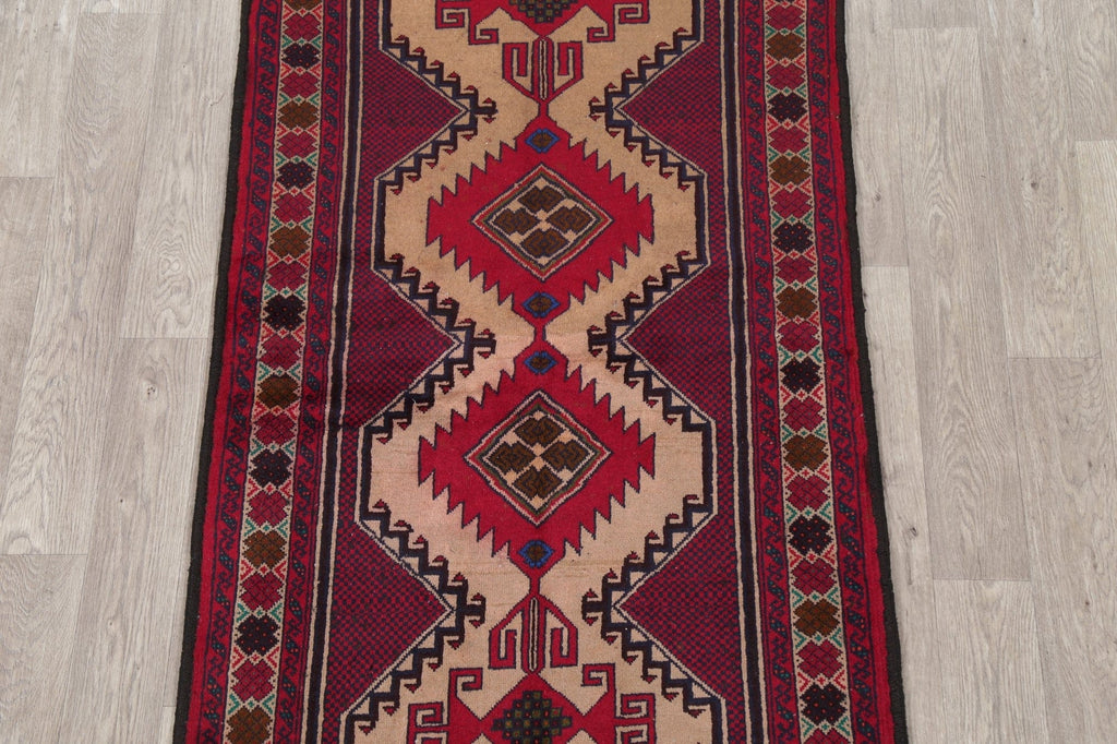 Geometric Balouch Oriental Area Rug 4x7