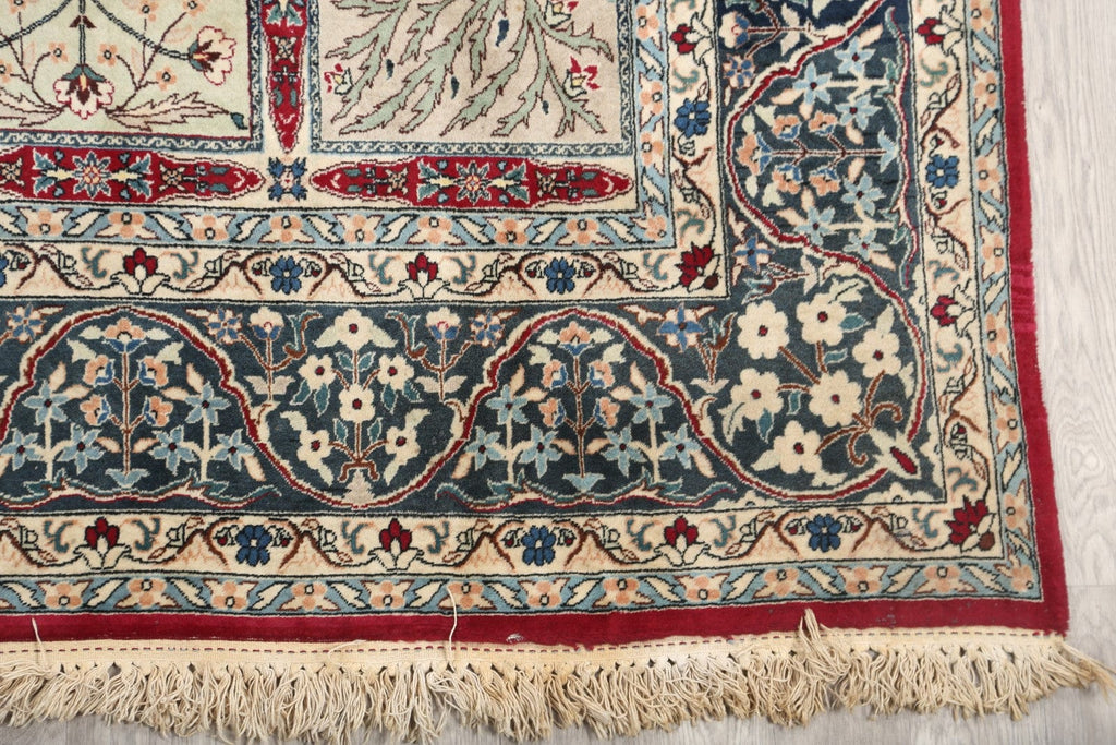 8x11 Kashan Persian Area Rug