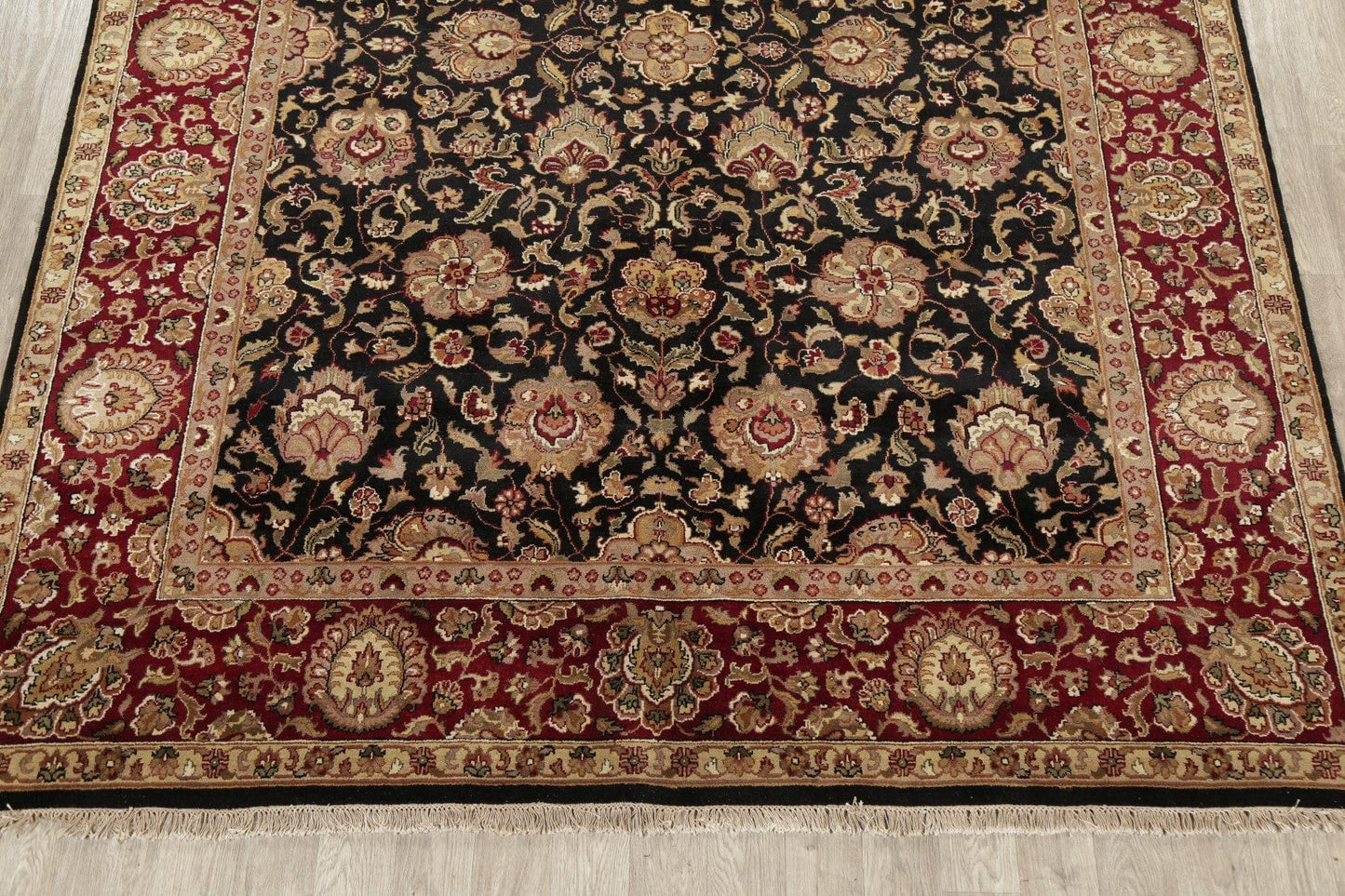 All-Over Floral Agra Oriental Area Rug 9x12