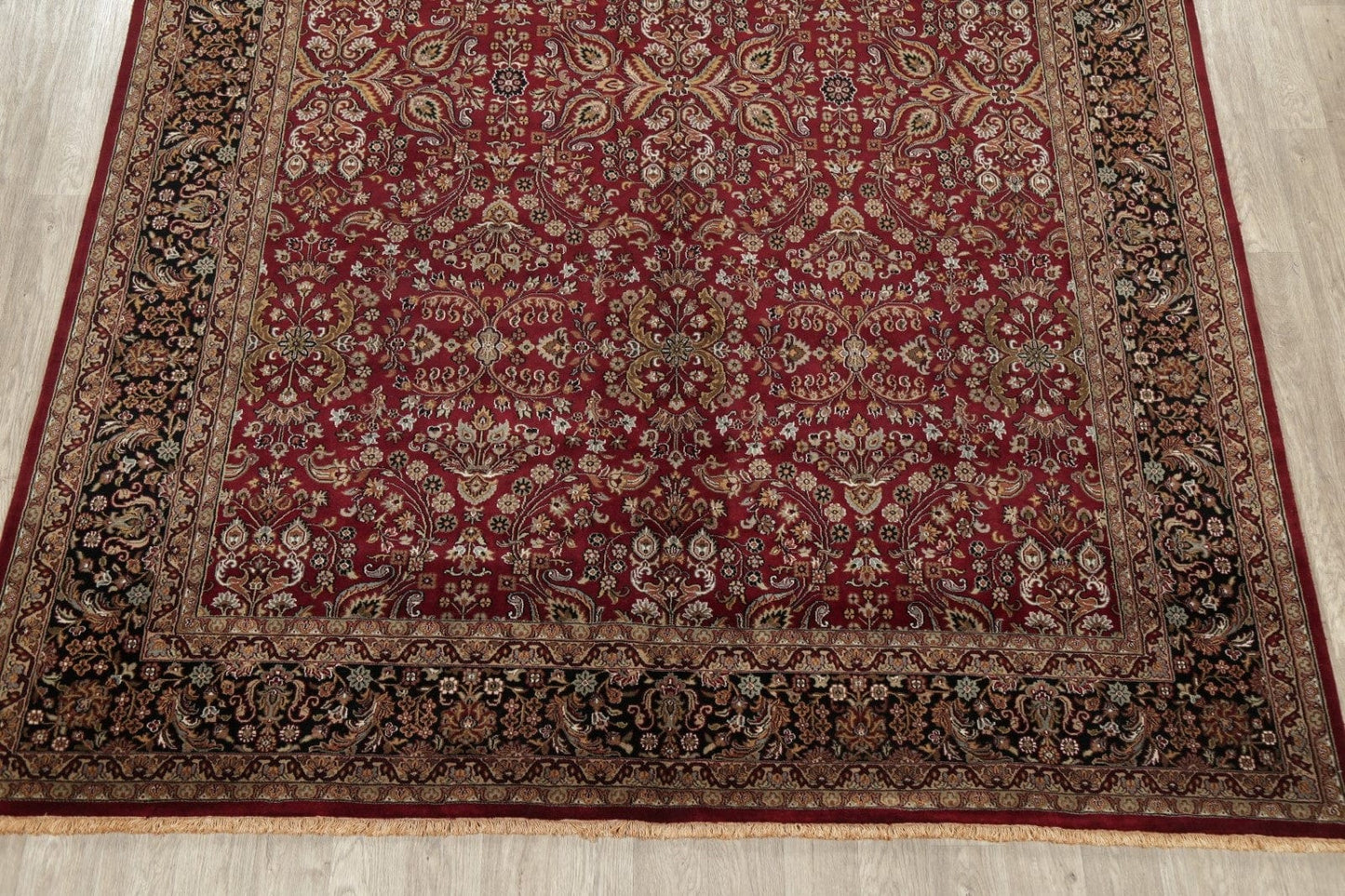 All-Over Floral Agra Oriental Area Rug 9x12