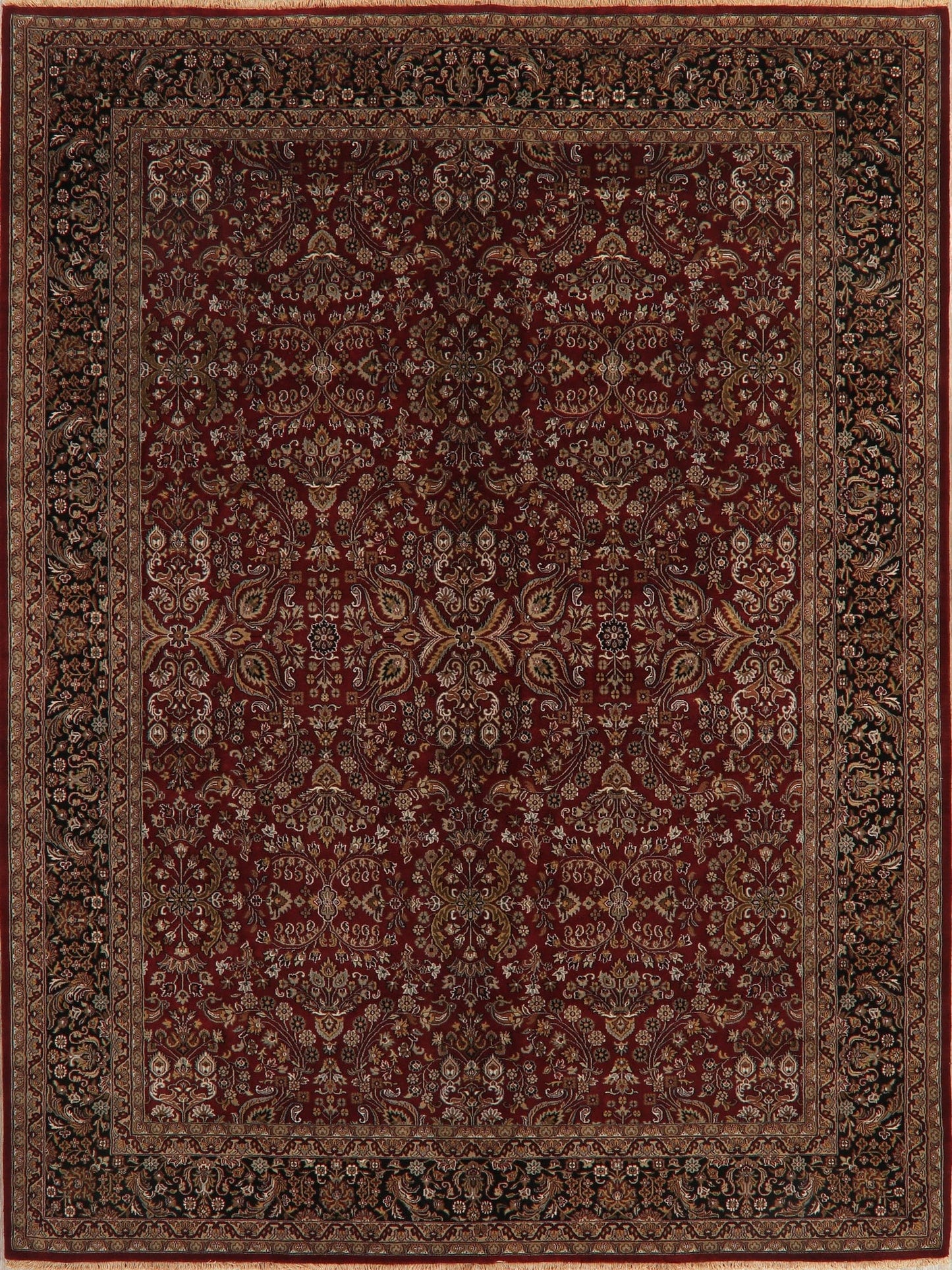 All-Over Floral Agra Oriental Area Rug 9x12