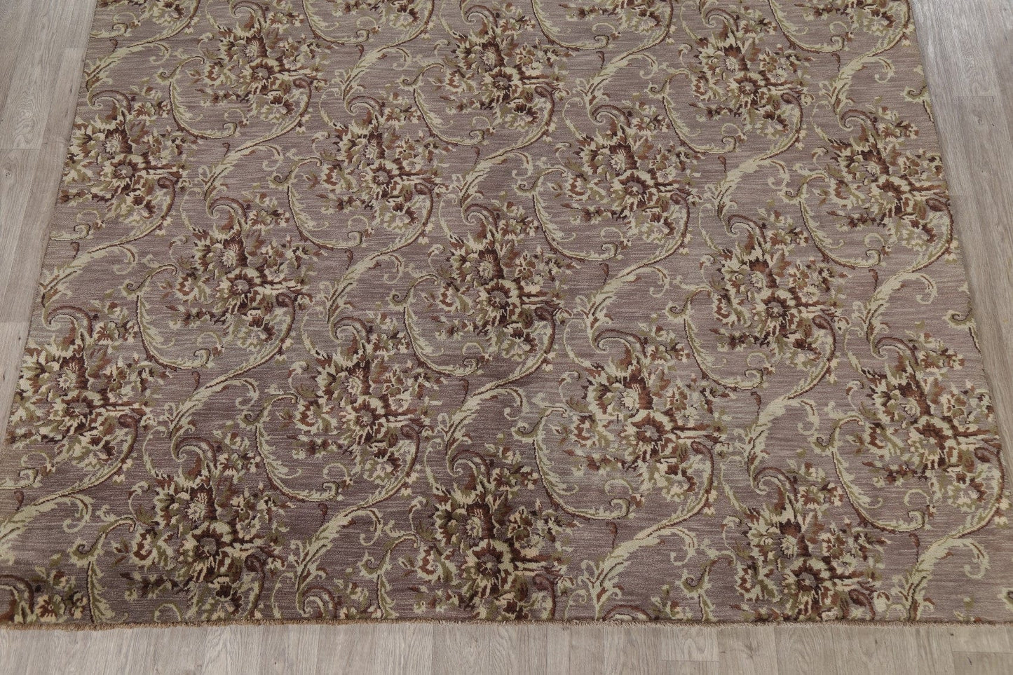 Floral Art & Craft Oriental Area Rug 9x12