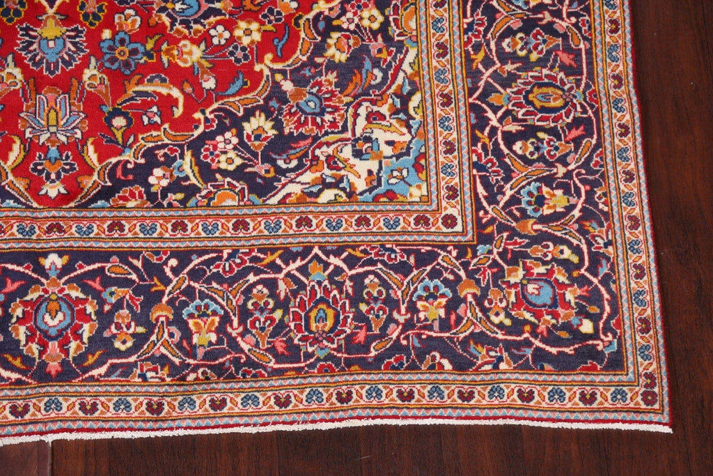 Traditional Red Kashan Persian Area Rug 6x10