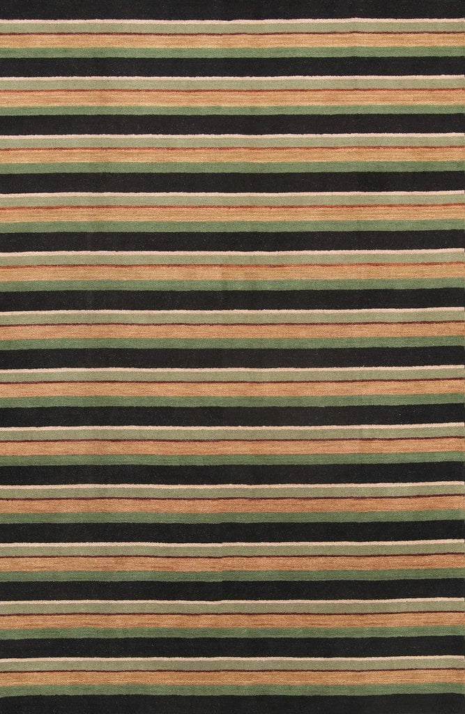 Striped Gabbeh Oriental Area Rug 7x10