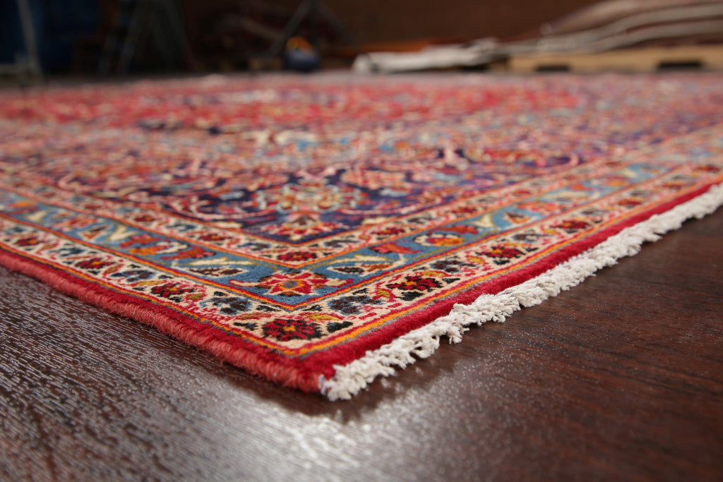 Floral Kashan Persian Red Area Rug 8x11