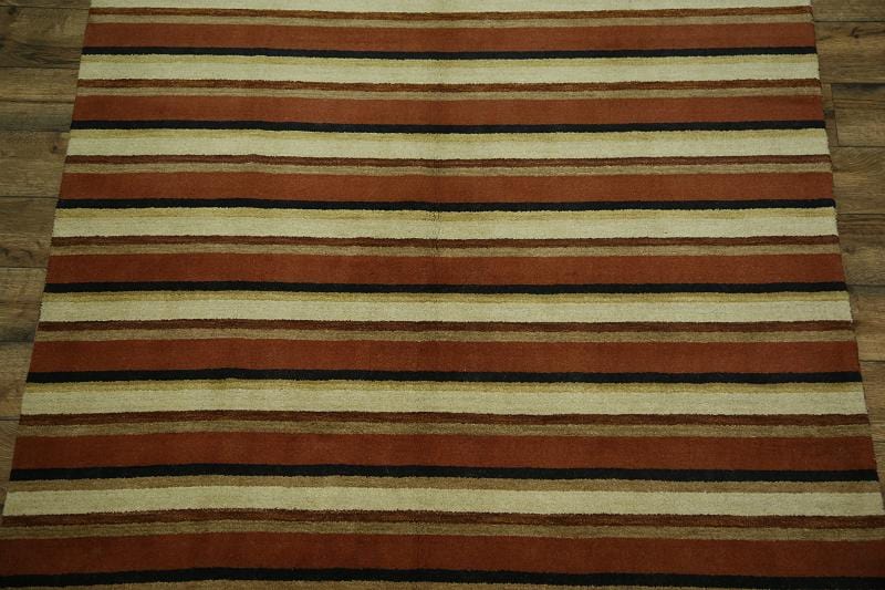 Modern 6x10 Gabbeh Oriental Area Rug