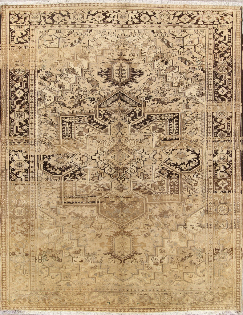 Geometric 10x13 Heriz Persian Area Rug