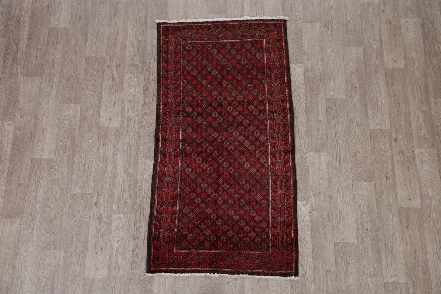 All-Over Geometric Balouch Oriental Area Rug 3x6