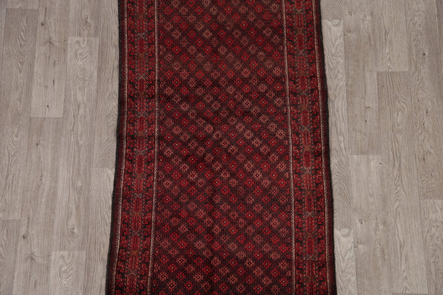 All-Over Geometric Balouch Oriental Area Rug 3x6