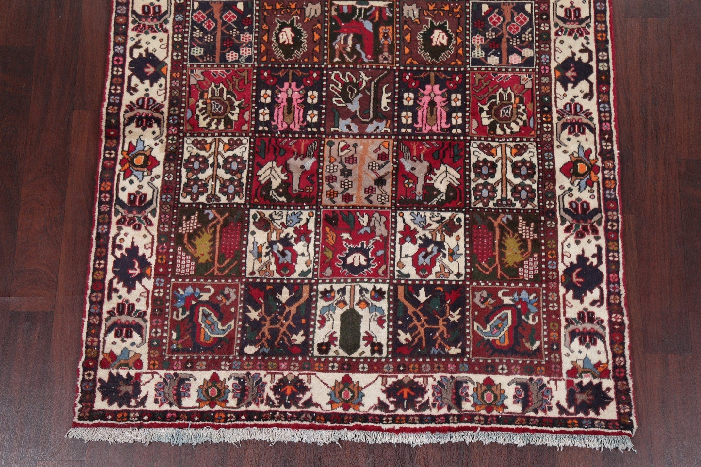 Garden Design Bakhtiari Persian Area Rug 5x9