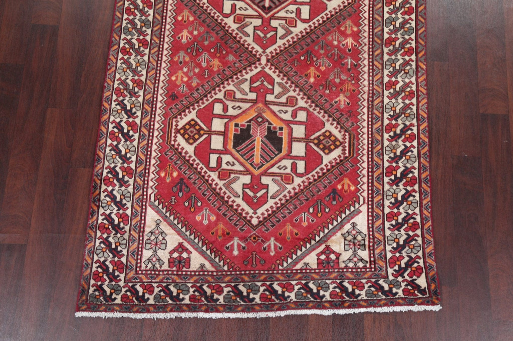 Geometric Bakhtiari Persian Area Rug 5x10