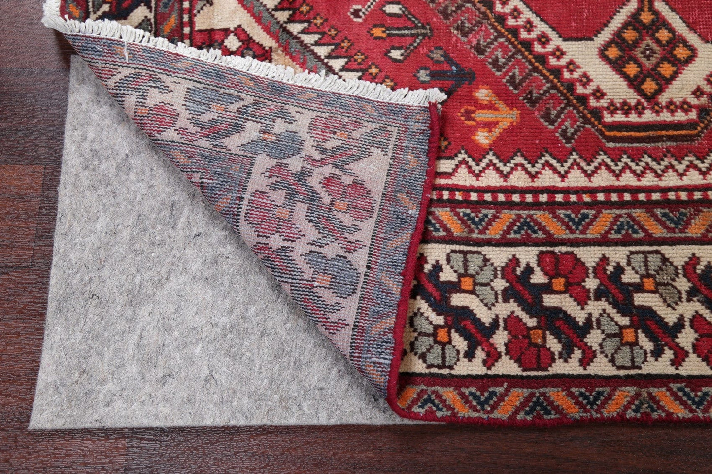 Geometric Bakhtiari Persian Area Rug 5x10