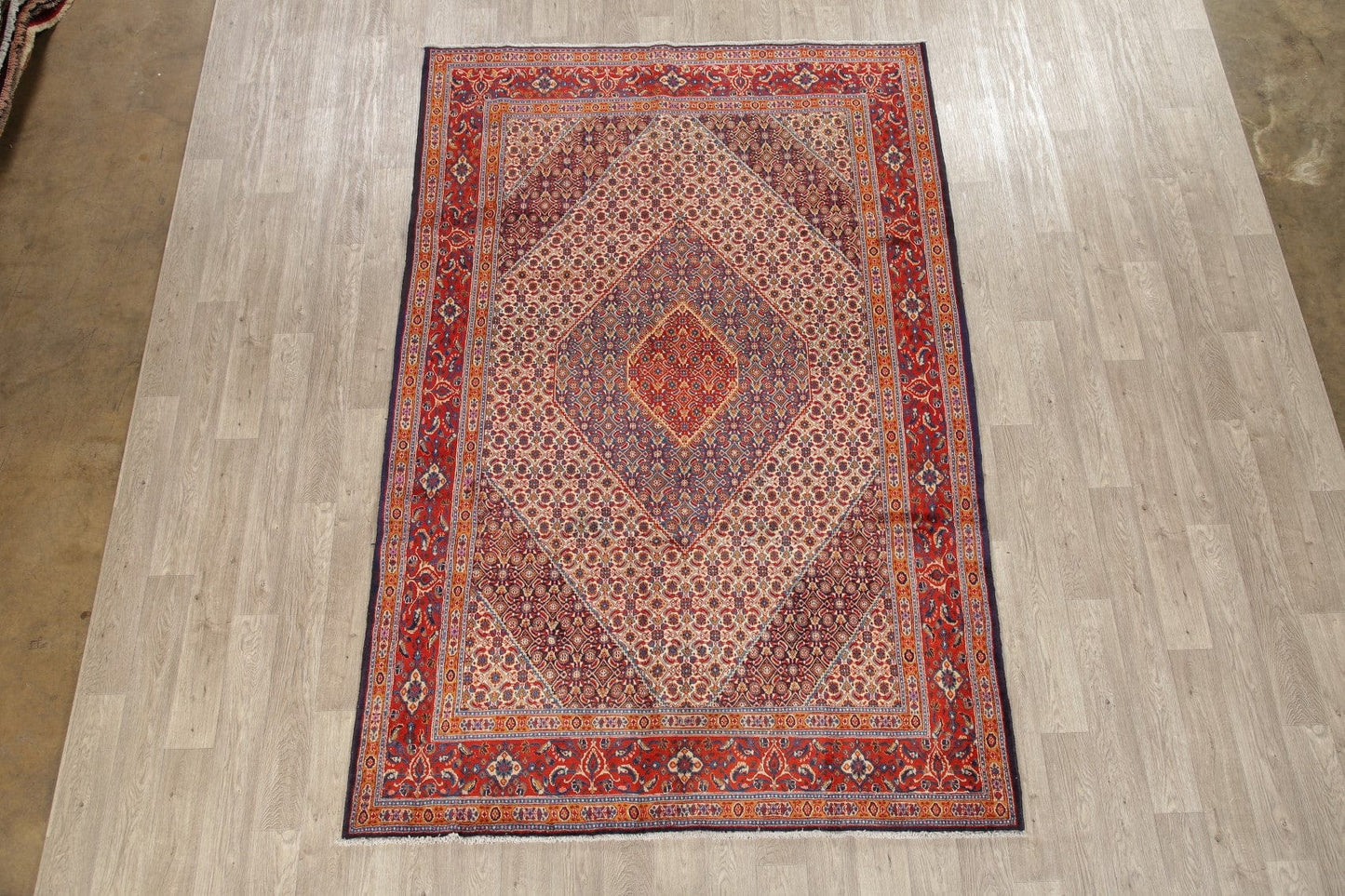 Geometric Mood Persian Area Rug 7x10