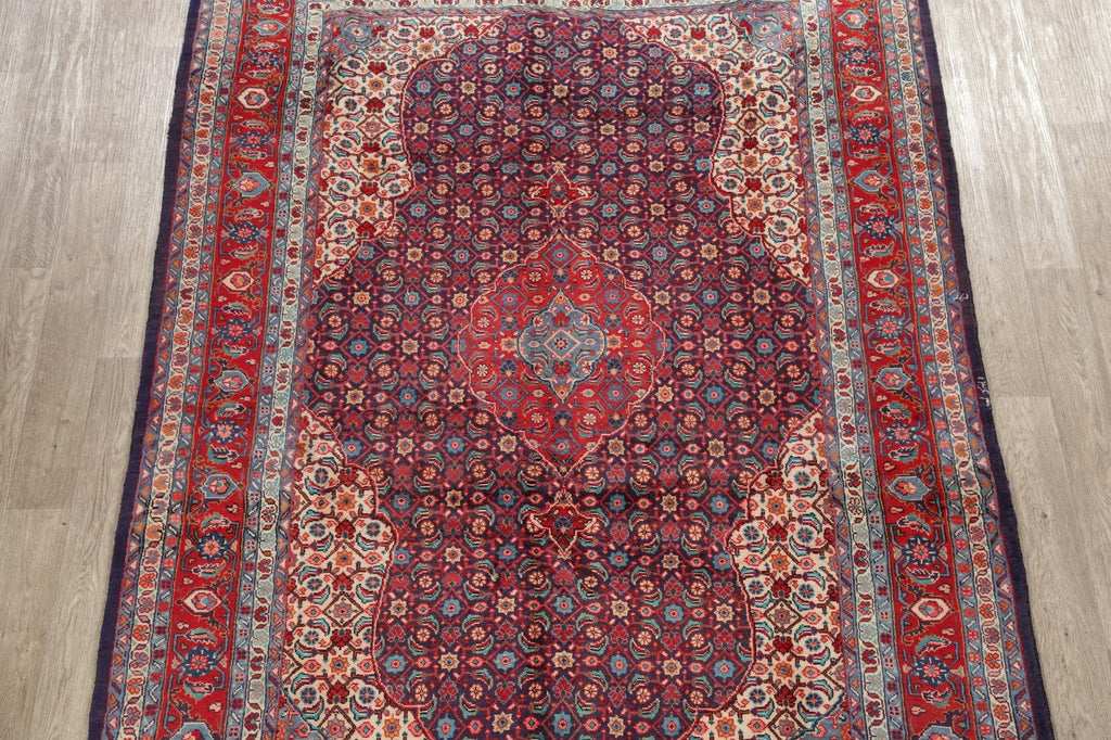 Geometric Mahal Persian Area Rug 7x10