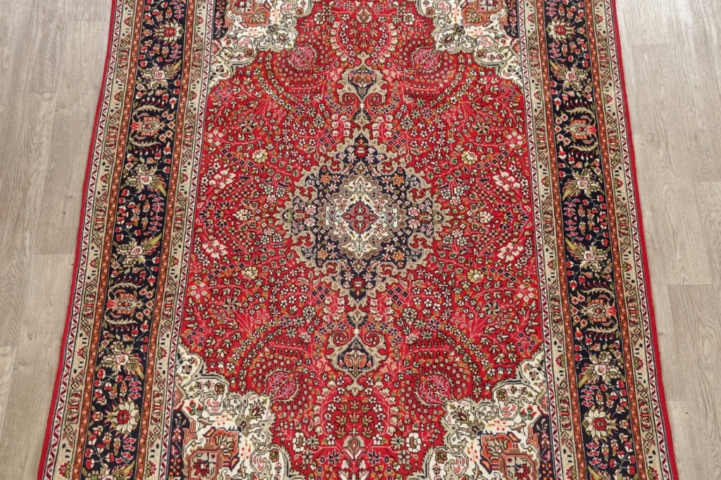 Floral Tabriz Red Persian Area Rug 6x10