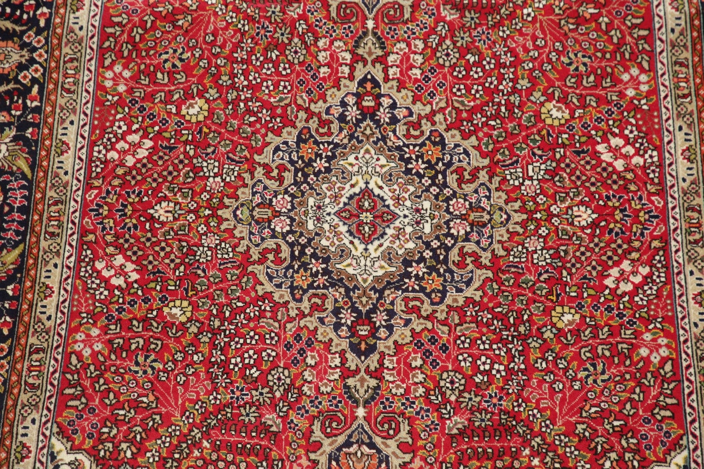 Floral Tabriz Red Persian Area Rug 6x10