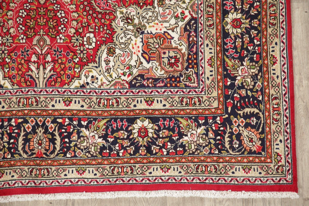 Floral Tabriz Red Persian Area Rug 6x10