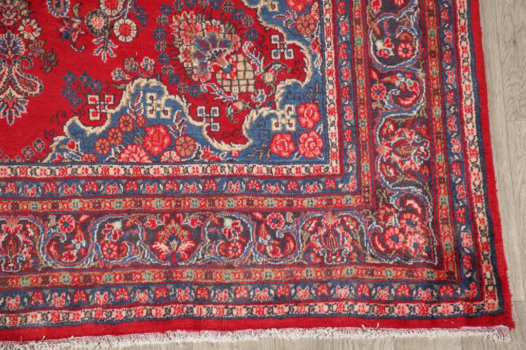 Floral Shahbaft Persian Red Area Rug 7X10