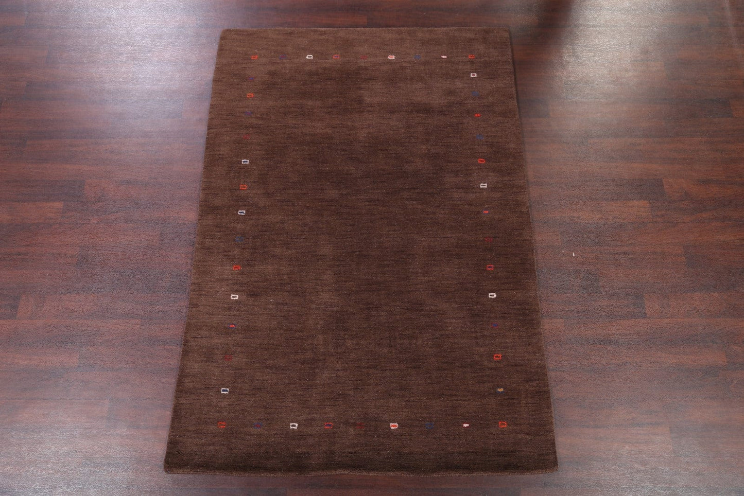 Modern 6x8 Gabbeh Indian Oriental Area Rug