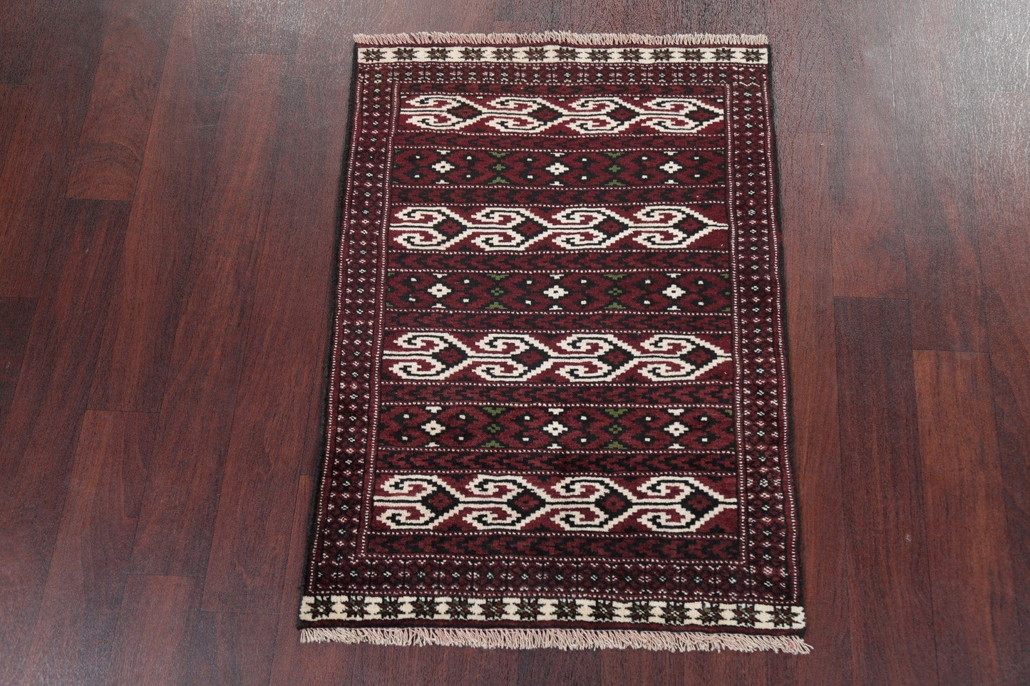 Geometric Balouch Oriental Area Rug 3x4