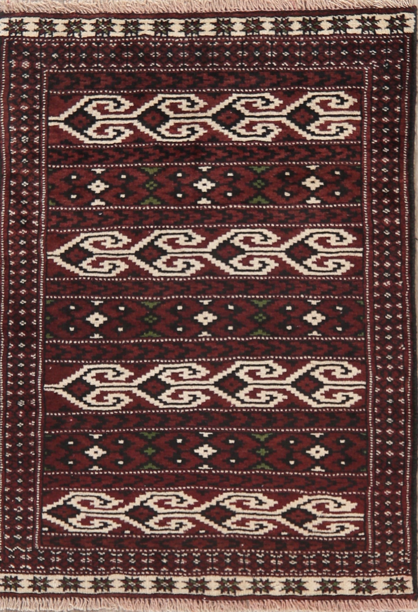 Geometric Balouch Oriental Area Rug 3x4