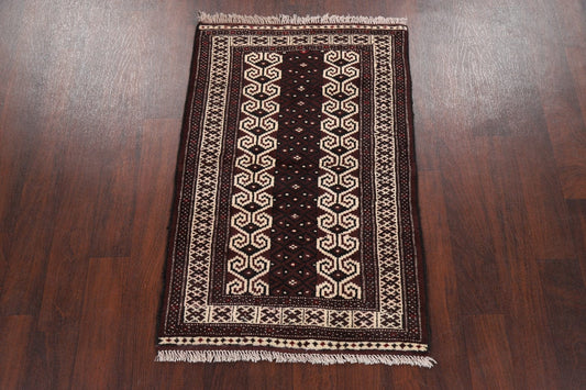 Geometric Balouch Oriental Area Rug 3x4