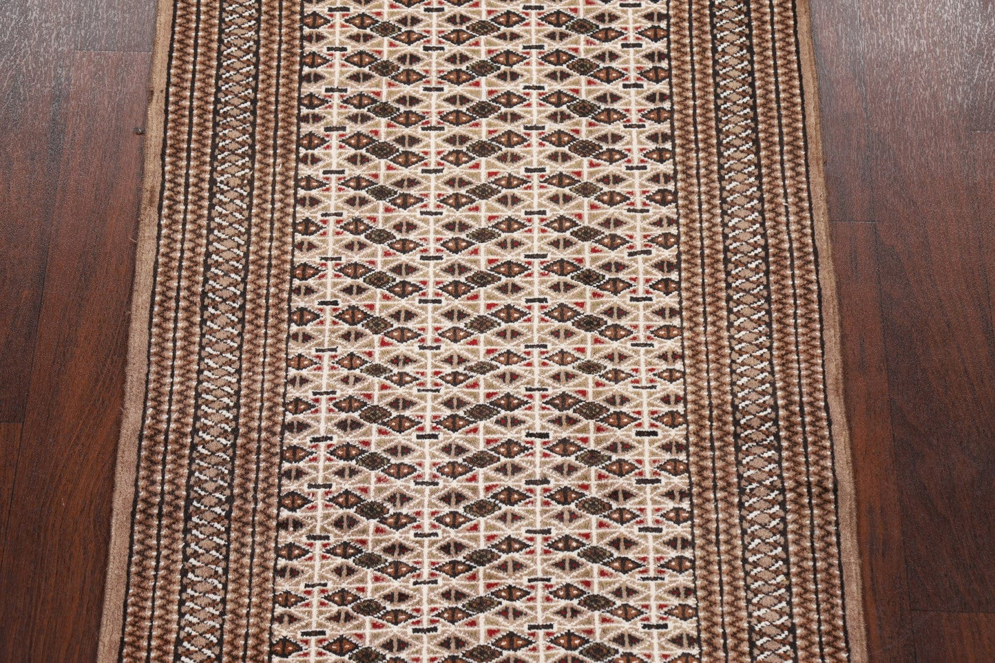 Geometric Bokhara Oriental Area Rug 3x4