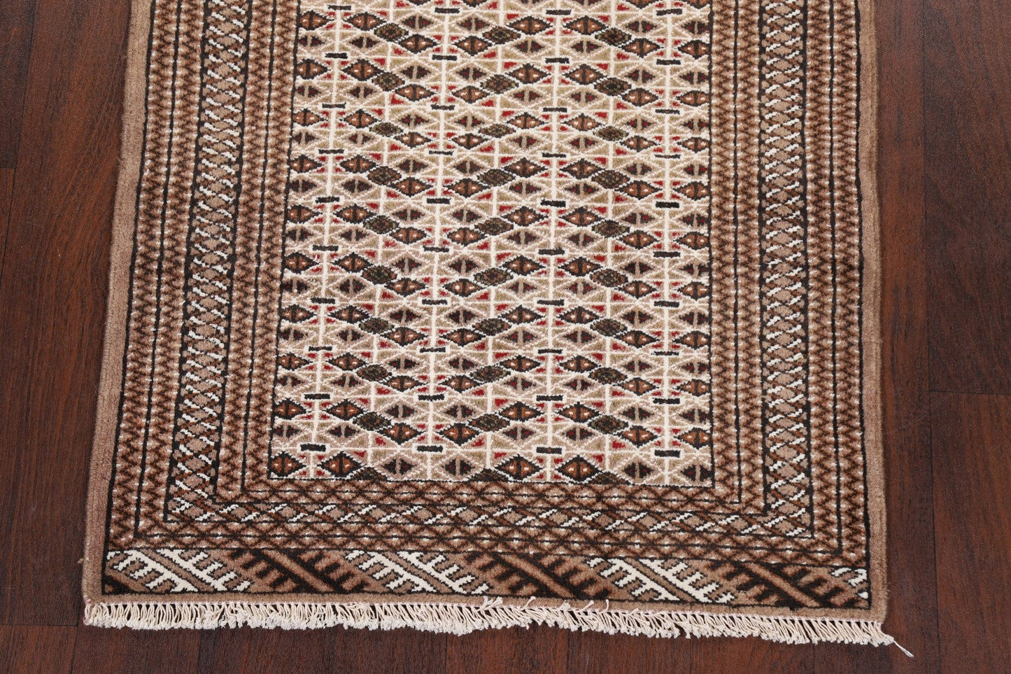 Geometric Bokhara Oriental Area Rug 3x4