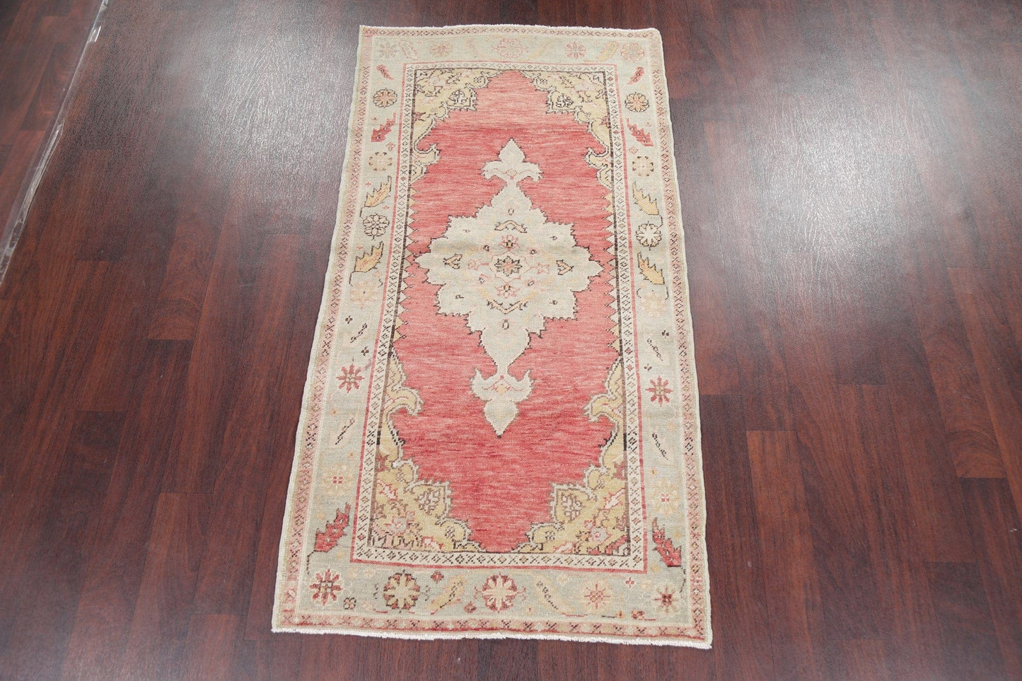 Geometric Anatolian Turkish Area Rug 3x6