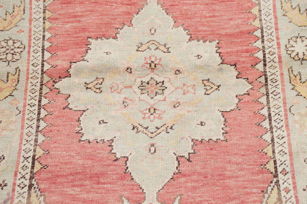 Geometric Anatolian Turkish Area Rug 3x6