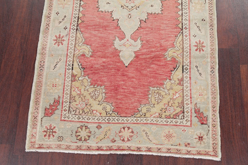 Geometric Anatolian Turkish Area Rug 3x6