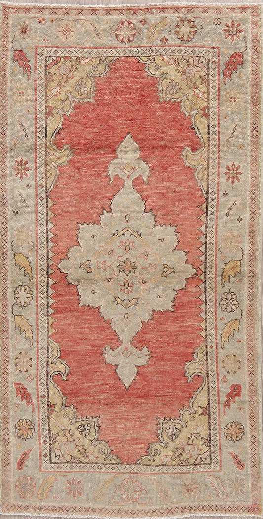 Geometric Anatolian Turkish Area Rug 3x6