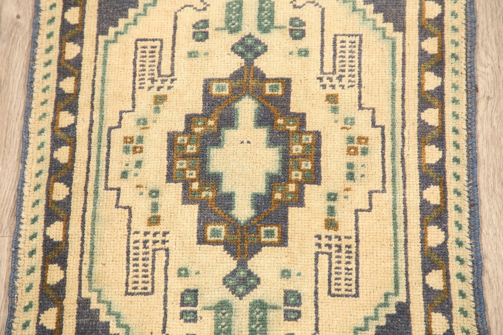 Set of 2 Geometric Oushak Turkish Area Rugs 2x3