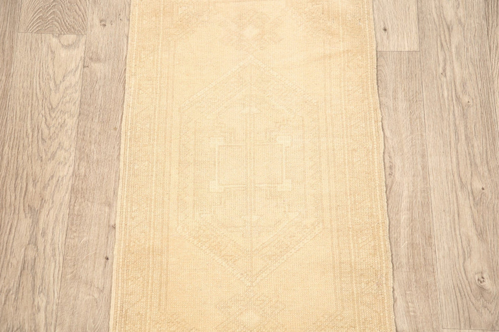 Geometric Oushak Turkish Area Rug 2x3