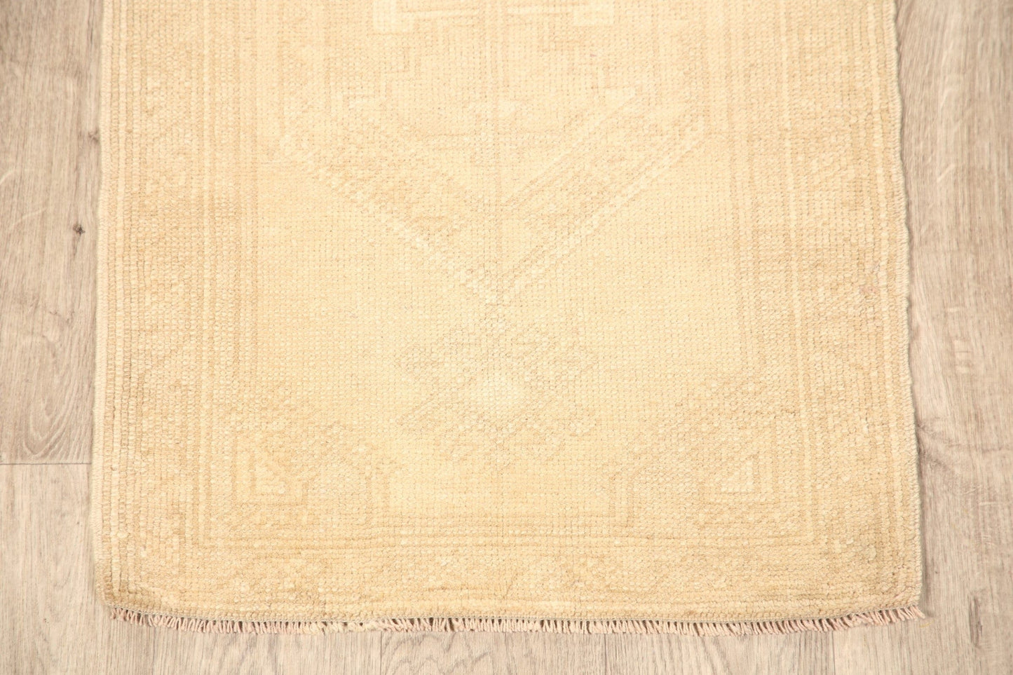 Geometric Oushak Turkish Area Rug 2x3