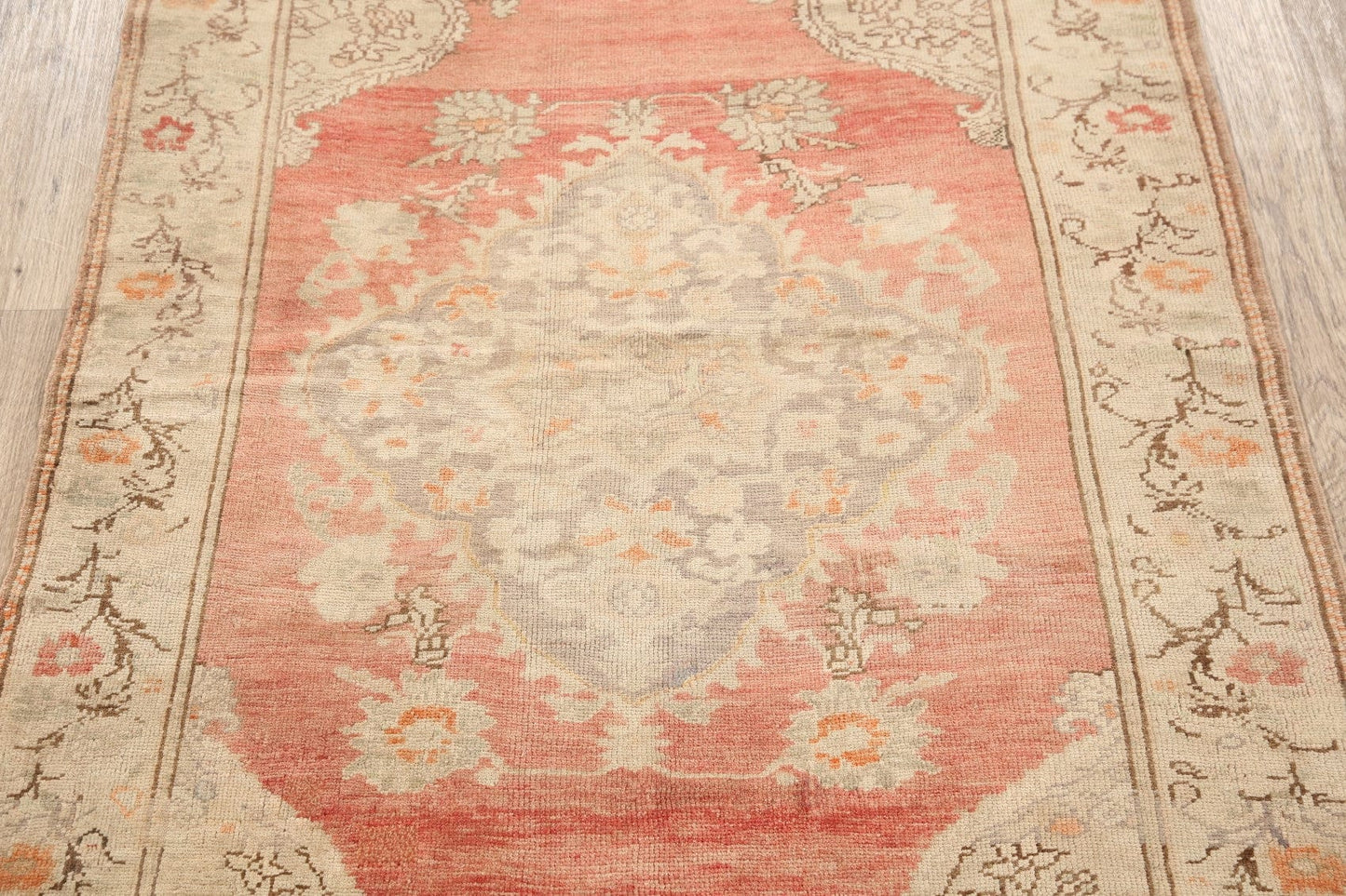 Geometric Anatolian Turkish Area Rug 4x7