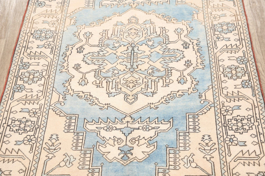 Geometric Anatolian Turkish Area Rug 5x9