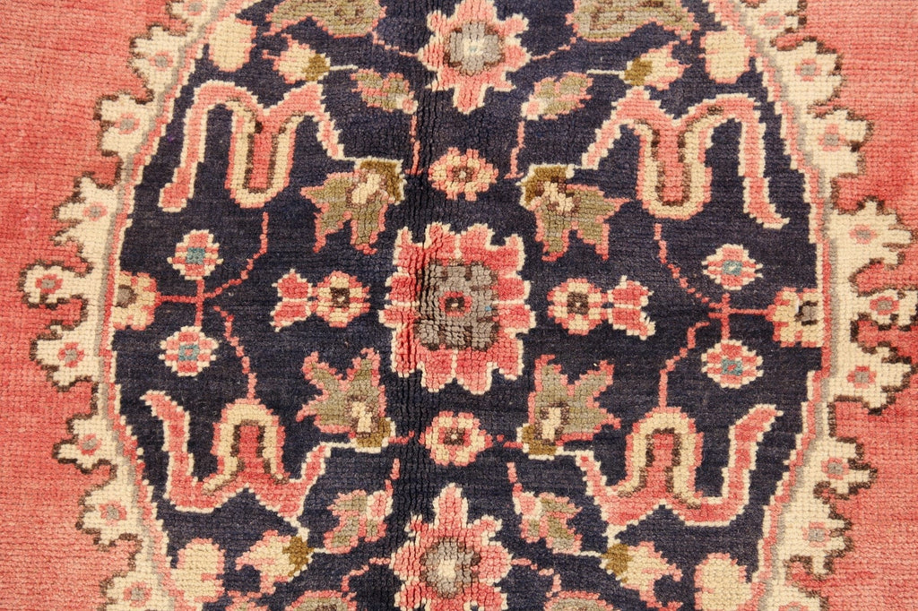 Vintage Geometric Anatolian Turkish Area Rug 4x6