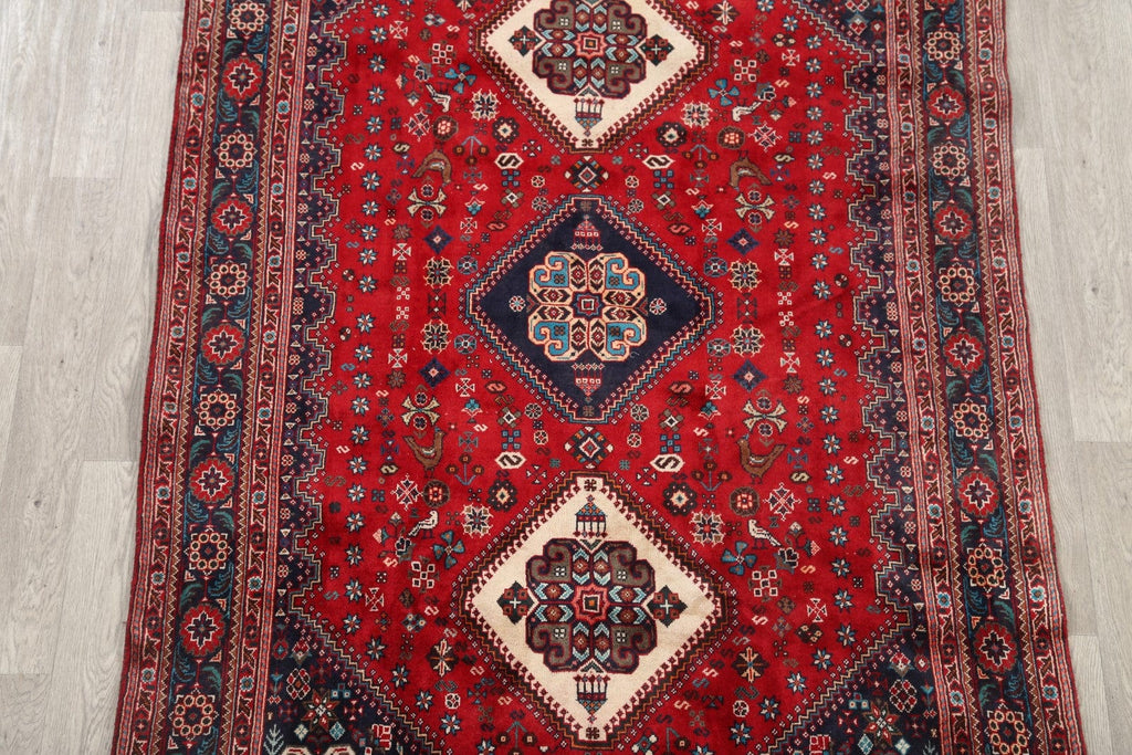 Abadeh Shiraz Persian Area Rug 6x9