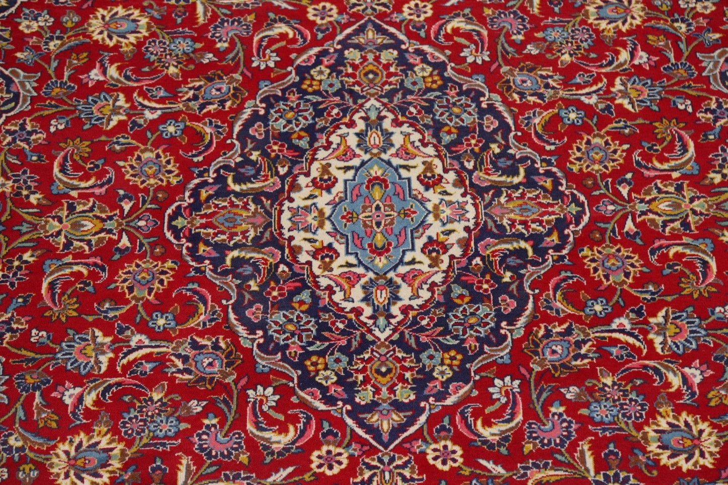 Traditional Kashan Persian Area Rug 8x11