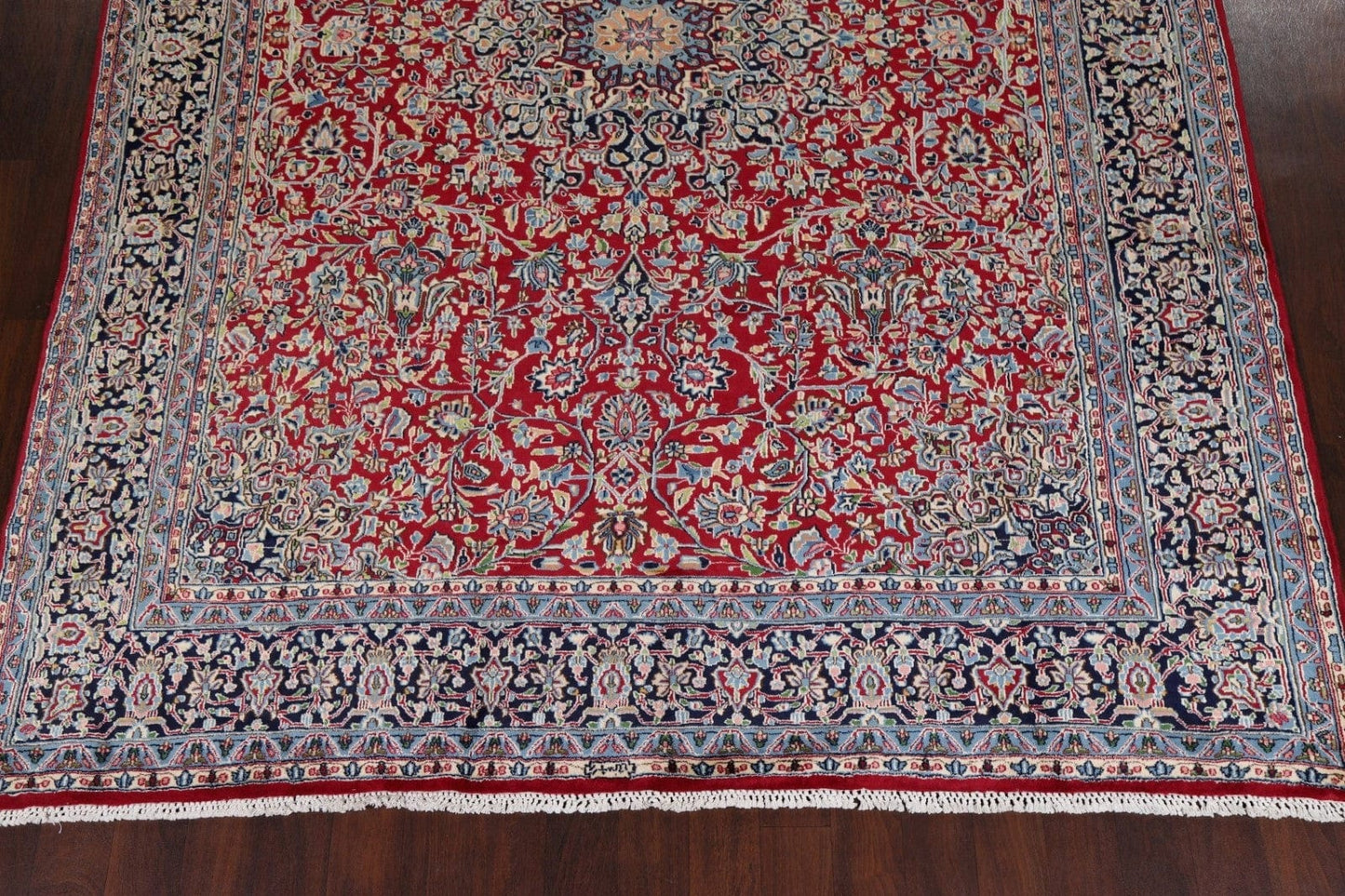 Floral Red Kerman Persian Area Rug 8x11