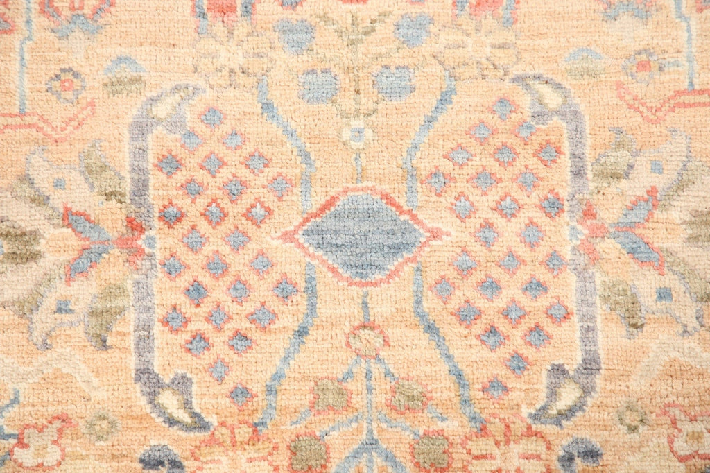 Vegetable Dye Sultanabad Ziegler Oriental Area Rug 4x6