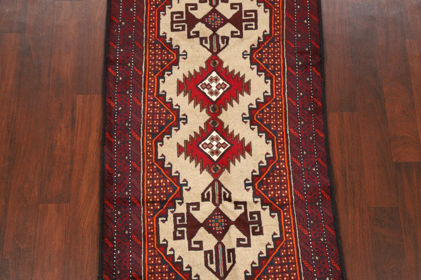 Geometric Balouch Oriental Area Rug 3x6