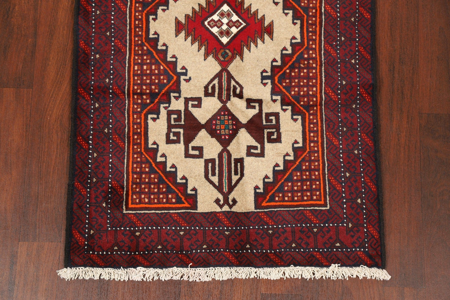 Geometric Balouch Oriental Area Rug 3x6