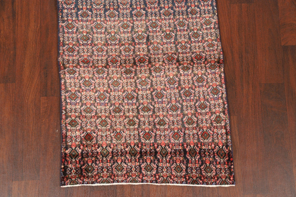 Vintage All-Over Bidjar Persian Runner Rug 3x8