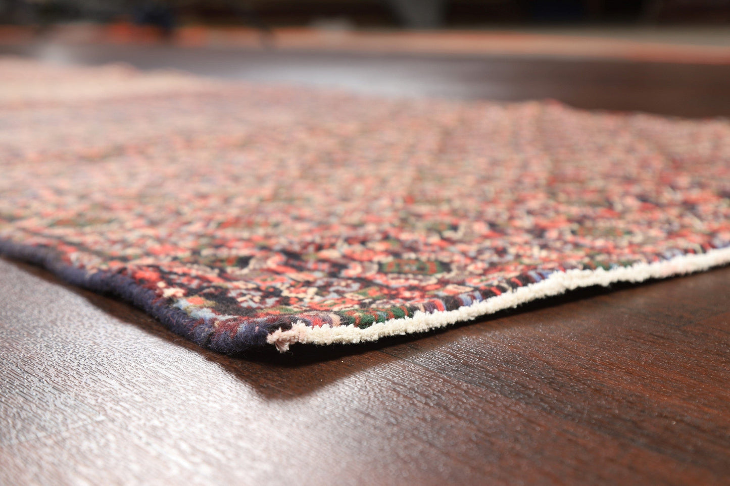 Vintage All-Over Bidjar Persian Runner Rug 3x8