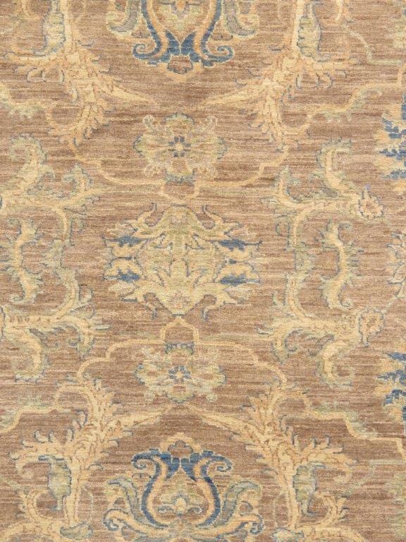 Ferehan Collection Hand-Knotted Wool Area Rug- 9' 4" X 9' 7"