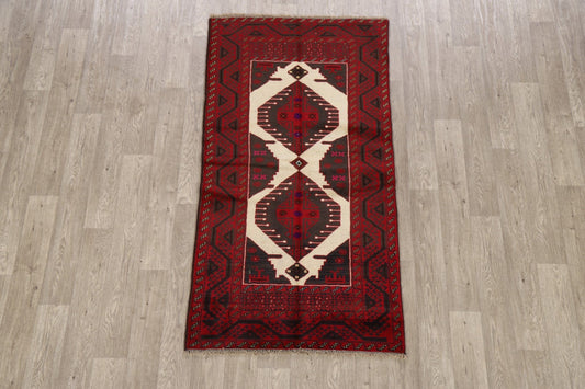 Geometric Balouch Oriental Area Rug 3x6