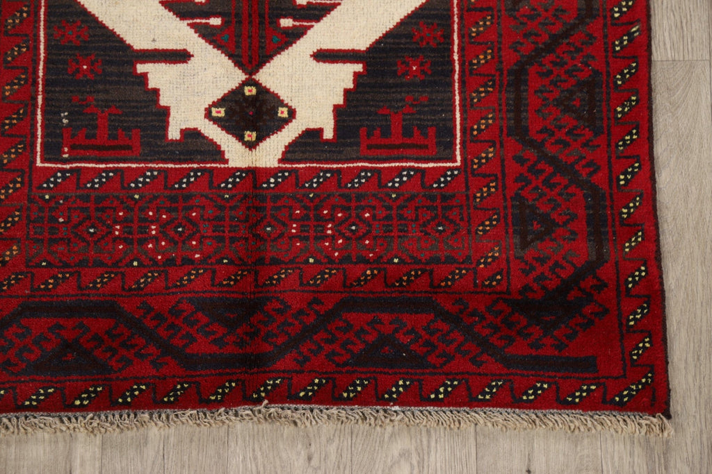 Geometric Balouch Oriental Area Rug 3x6